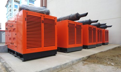 Reliable,Power,Plants,,Generators,Used,In,Emergencies,,Providing,Backup,Electricity.